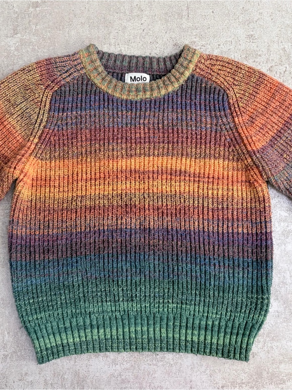 Stunning molo multicolor sweater kids